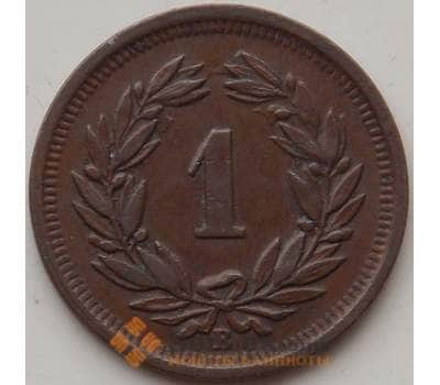Монета Швейцария 1 раппен 1941 КМ3 XF арт. 12896