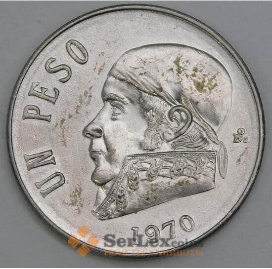 Мексика 1 песо 1970 КМ460 aUNC арт. 56153 Мексика 1 песо 1970 КМ460 aUNC арт. 56153