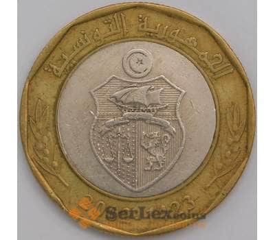 Тунис 5 динар 2002 КМ444 VF арт. 41459