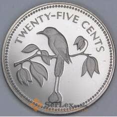 Белиз 25 центов 1974 КМ41 Proof арт. 57160 Белиз 25 центов 1974 КМ41 Proof арт. 57160