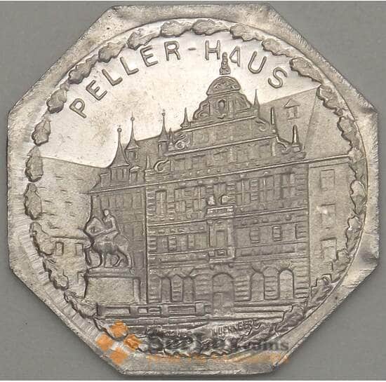 Германия Нюрнберг 20 пфеннигов 1921 Proof PELLER HAUS (j05.19) арт. 21219