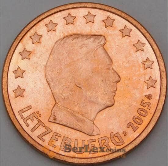 Люксембург 5 центов 2005 BU наборная арт. 28759