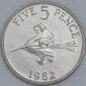 Гернси 5 пенсов 1982 КМ29 aUNC арт. 56459