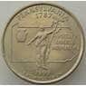 США 25 центов 1999 P КМ295 aUNC Пенсильвания арт. 15447