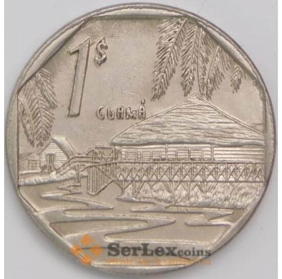 Куба 1 песо 1998 КМ579 AU арт. 39116