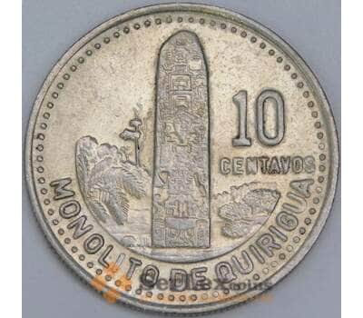 Гватемала 10 сентаво 1990 КМ277 XF-AU арт. 57653