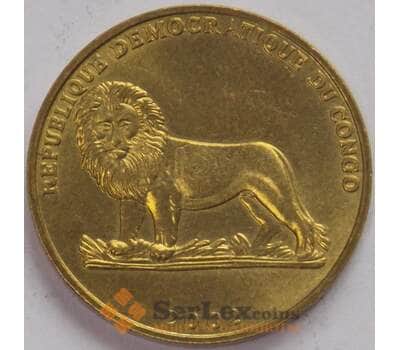 Монета Конго 1 франк 2002 КМ82 UNC Петух (J05.19) арт. 17761