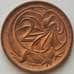Монета Австралия 2 цента 1979 КМ63 AU Фауна (J05.19) арт. 17511