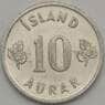 Исландия 10 эйре 1971 КМ10а aUNC (J05.19) арт. 18703