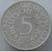 Монета Германия 5 марок 1974 F КМ112 Proof Серебро (J05.19) арт. 14927