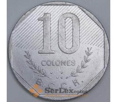 Коста-Рика 10 колонов 1983 КМ215.1 XF арт. 57252
