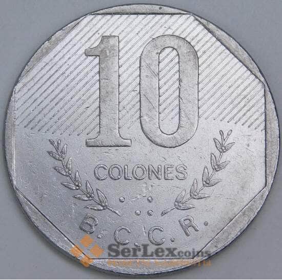 Коста-Рика 10 колонов 1983 КМ215.1 XF арт. 57252