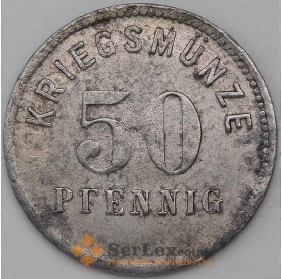 Германия Нотгельд 50 пфеннигов 1917 Бенсхайм арт. 23709