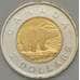 Монета Канада 2 доллара 2002 КМ449а Proof Серебро 50 лет Правления арт. 17627