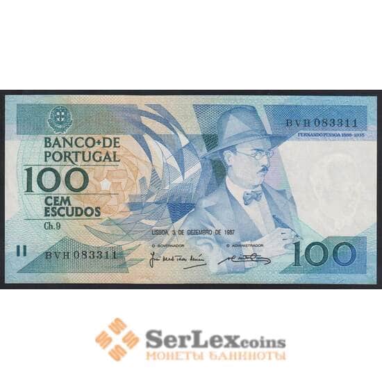 Португалия банкнота 100 эскудо 1987 Р179 UNC арт. 45034