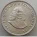 Монета Южная Африка ЮАР 20 центов 1961 КМ61 BU Серебро арт. 14669