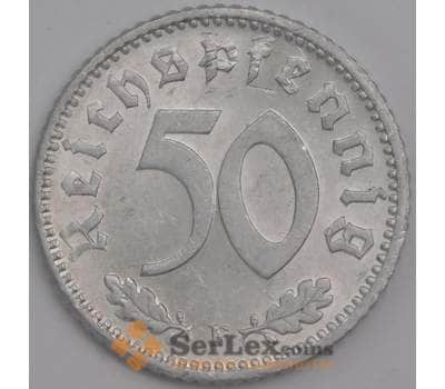 Германия монета 50 пфеннигов 1944 F КМ96 aUNC арт. 43416