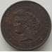 Монета Франция 10 сантимов 1872 K КМ815 XF-AU арт. 11966