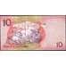 Банкнота Лесото 10 малоти 2013 Р21 UNC арт. 23080