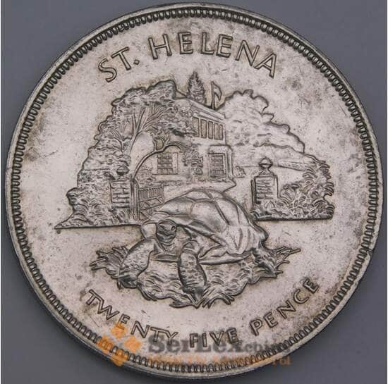 Остров Святой Елены монета 25 пенсов 1977 КМ6 BU арт. 44669