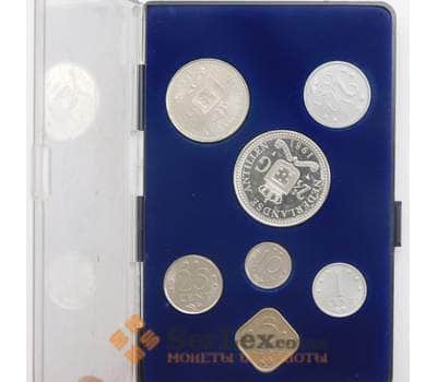 Нидерландские Антиллы набор монет 1 2,5 5 10 25 центов 1 и 2,5 гульдена (7 шт.) 1981 BU арт. 42926