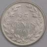 Либерия монета 25 центов 1961 КМ16 UNC арт. 42732