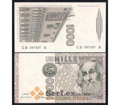 Италия банкнота 1000 лир 1982 Р109 UNC мультилот арт. 42542