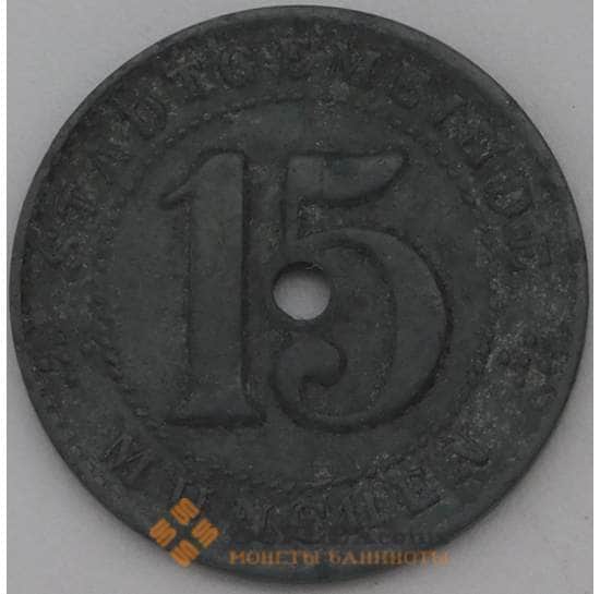 Германия Нотгельд 15 пфеннигов 1918 Мюнхен арт. 23590