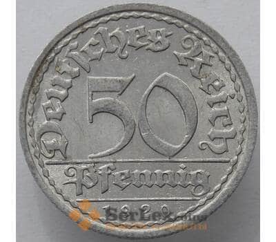 Монета Германия 50 пфеннигов 1920 А КМ27 aUNC (J05.19) арт. 15480