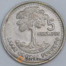 Гватемала 5 сентаво 1993 КМ276.4 aUNC арт. 57558 Гватемала 5 сентаво 1993 КМ276.4 aUNC арт. 57558