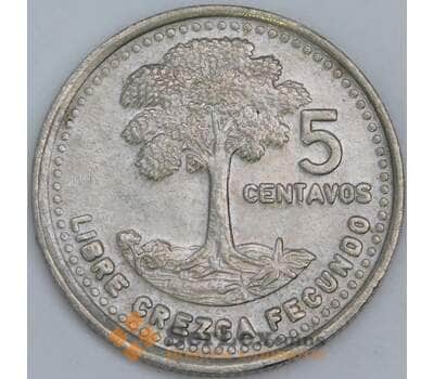 Гватемала 5 сентаво 1993 КМ276.4 aUNC арт. 57558