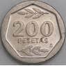 Испания монета 200 песет 1987 КМ829 aUNC арт. 47564