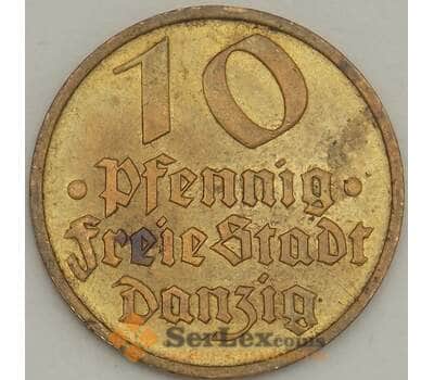 Монета Данциг 10 пфеннигов 1932 КМ152 AU (n17.19) арт. 21605