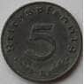 Германия монета 5 пфеннигов 1941 B КМ100 XF  арт. 15015