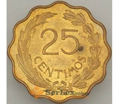 Монета Парагвай 25 сентимо 1953 КМ27 UNC арт. 18930