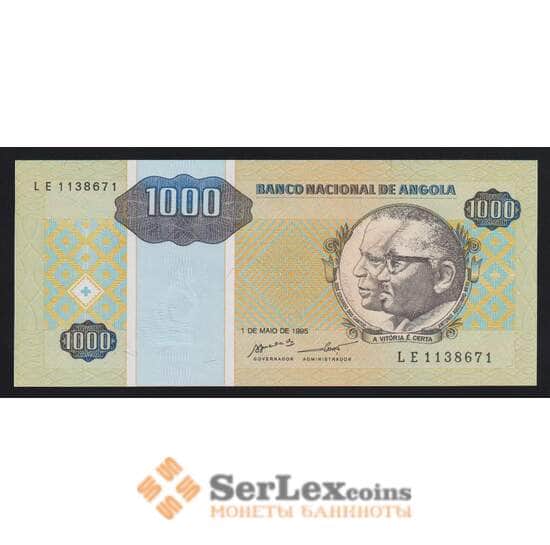 Ангола 1000 кванза 1995 Р135 UNC арт. 54283