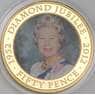 Джерси 50 пенсов 2012 UC208 Proof 60 лет Правления арт. 54988