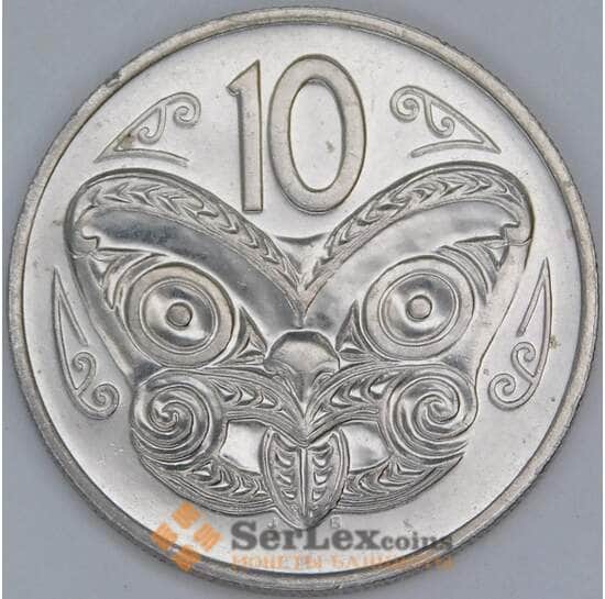 Новая Зеландия 10 центов 1975 КМ41 UNC арт. 46512