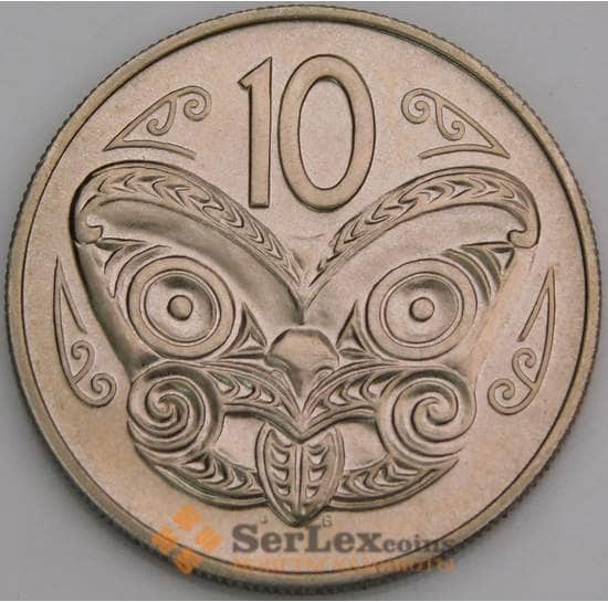 Новая Зеландия 10 центов 1975 КМ41 UNC арт. 46512