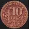 Франция банкнота 10 сантимов 1915 VF Лилль арт. 47829