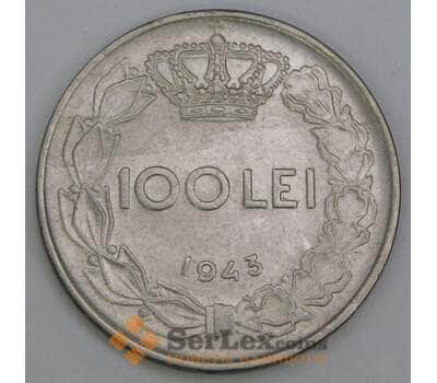Румыния 100 лей 1943 КМ64 XF арт. 56177