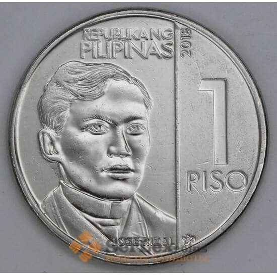 Филиппины 1 писо 2018 КМ300 AU арт. 56211
