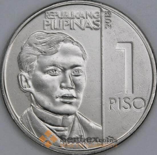 Филиппины 1 писо 2018 КМ300 AU арт. 56211 Филиппины 1 писо 2018 КМ300 AU арт. 56211