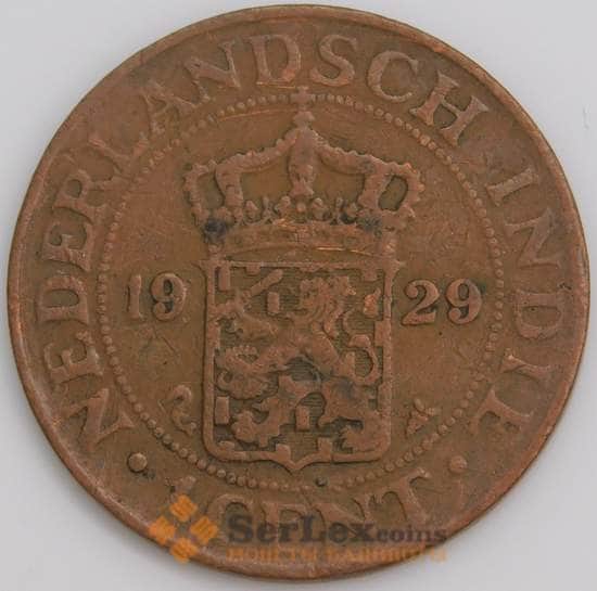 Нидерландская Восточная Индия 1 цент 1929 КМ315 VF арт. 46285
