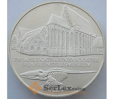 Монета Германия 10 марок 2001 КМ204 BU Военно-морской музей Серебро  (J05.19) арт. 16269