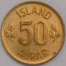 Исландия монета 50 эйре 1973 КМ17 UNC арт. 39504
