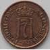 Монета Норвегия 1 эре 1913 КМ367 VF арт. 11392
