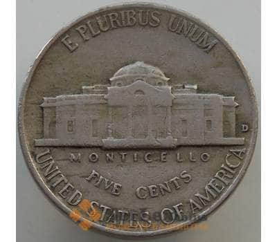 Монета США 5 центов 1938 D KM192 VF арт. 14687