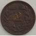 Монета Швейцария 2 раппен 1907 КМ4 XF арт. 13227