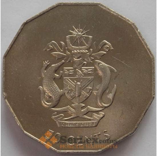 Соломоновы острова 50 центов 2005 КМ29 UNC  арт. 17740